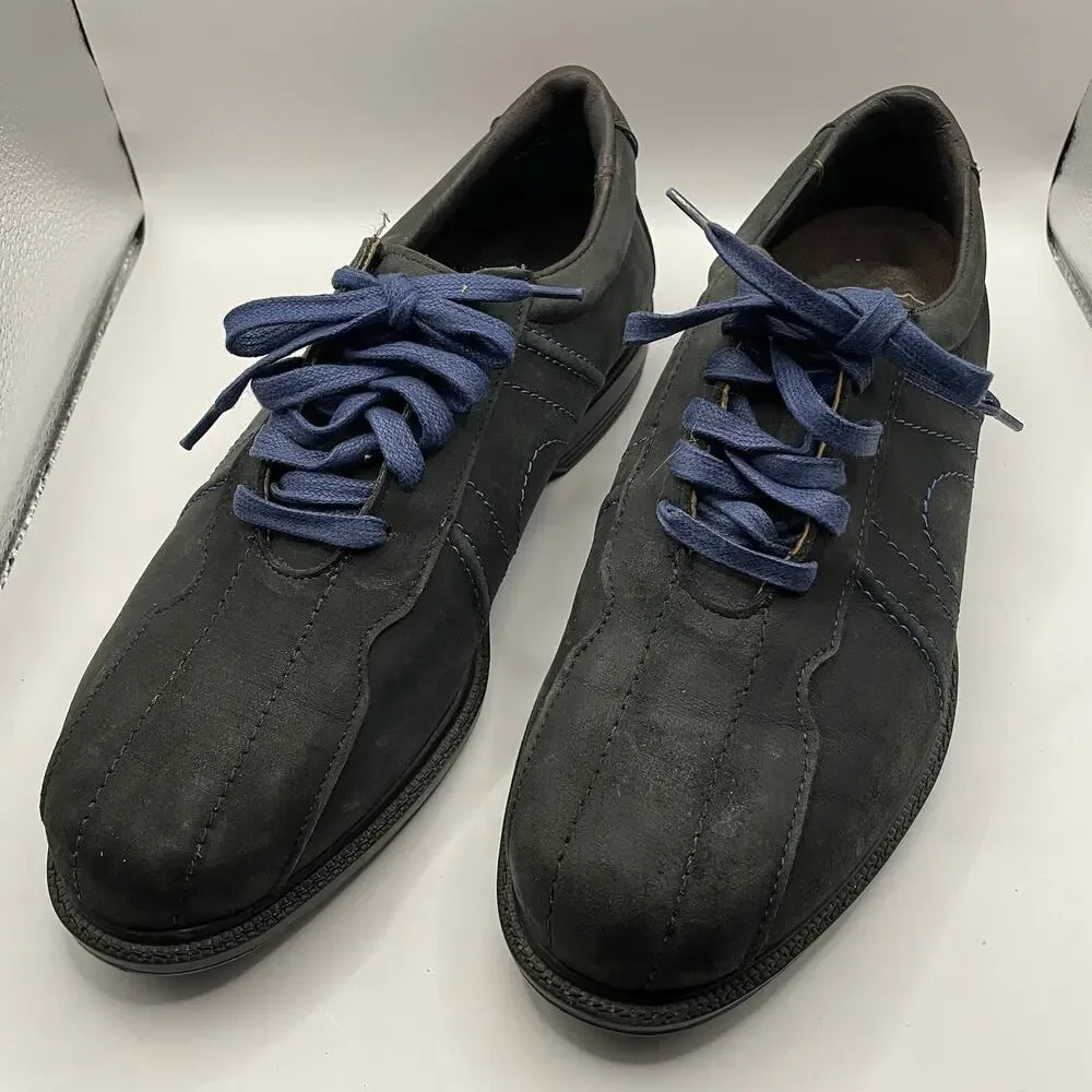 Allen Edmonds Jack Nicklaus Signature Men’s Black Leather Golf Shoes Size 9 D